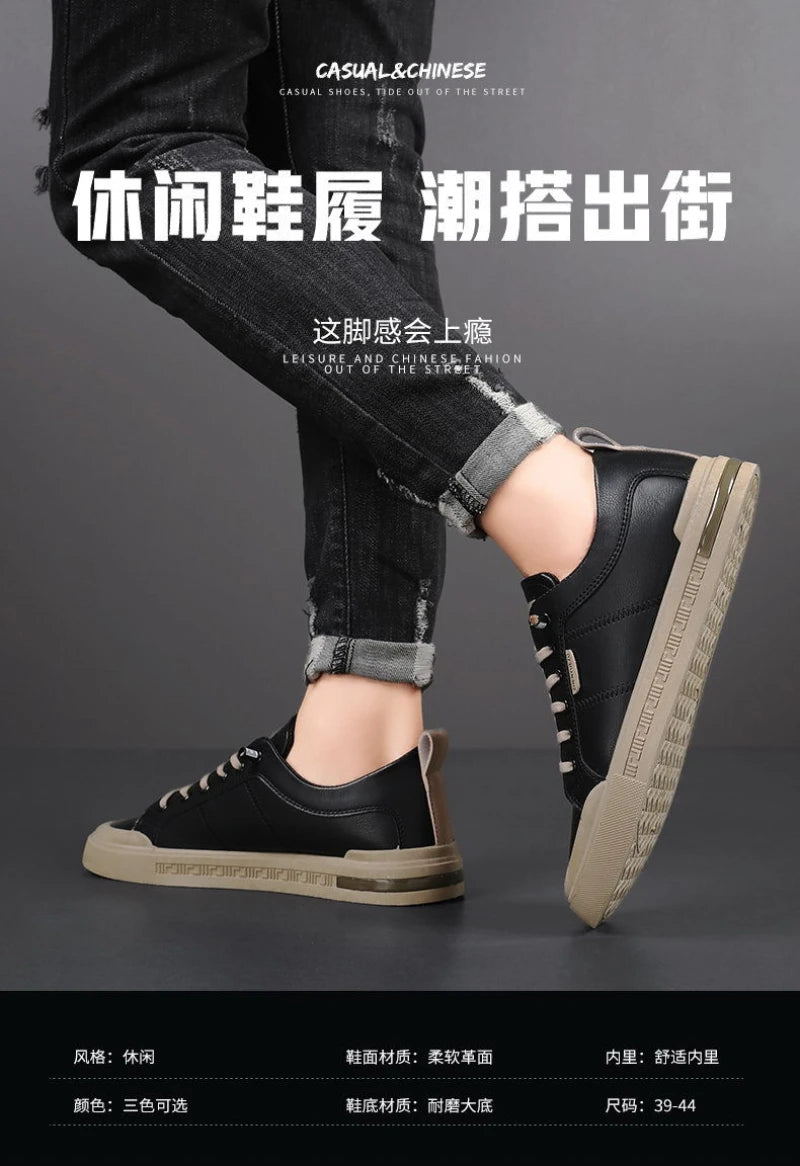 Men'S New Low Top Casual Sneakers Korean Style Versatile Dad Shoes Soft Sole Comfortable Lightweight Platform Shoes For Daily