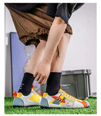 Men's Breathable Casual Sneakers Luxury Trainer Fashion Loafers Comfortable Running Shoes for Male