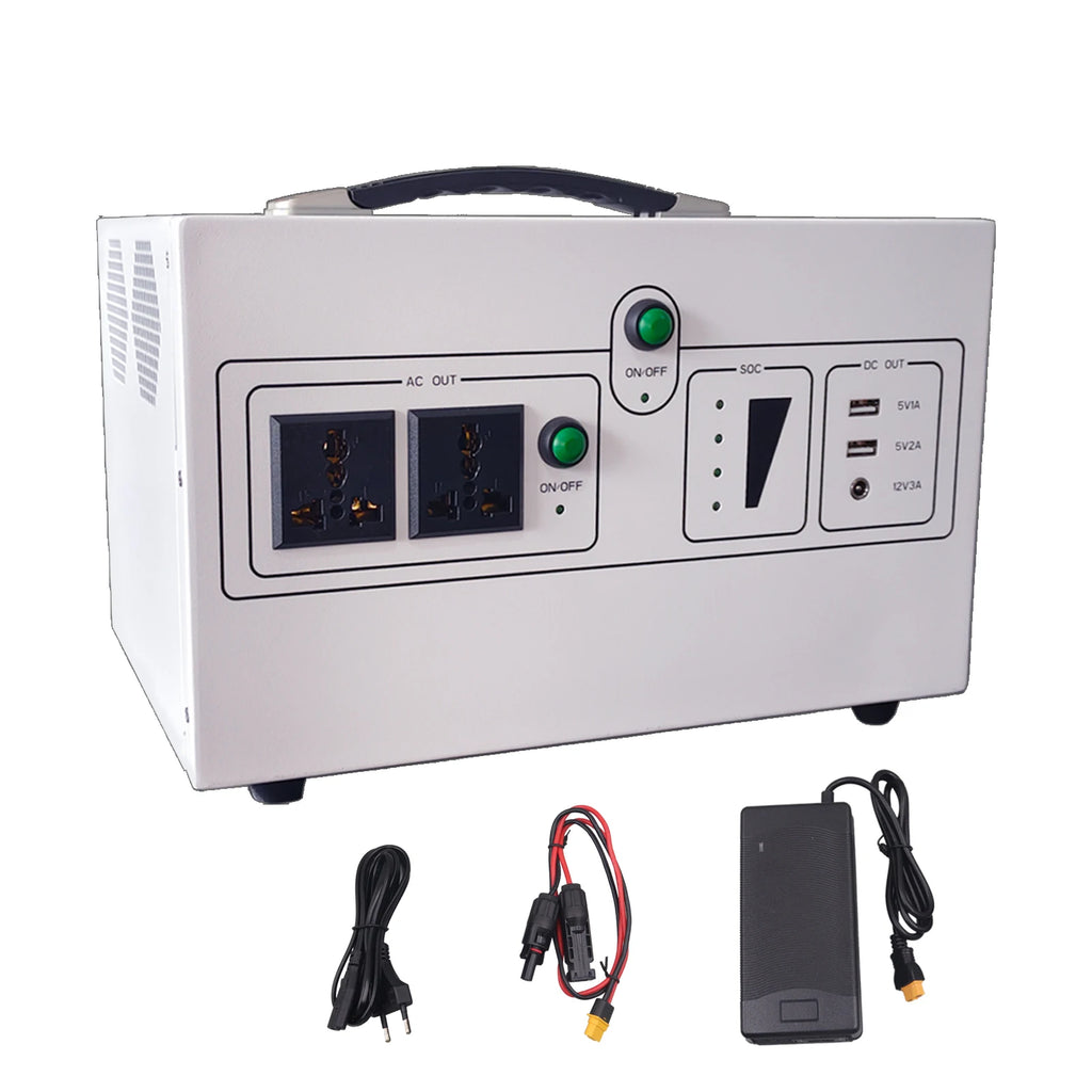 Outdoor Emergency Portable Solar Power Electric Generator Portable Power Station 1000W 2000W 3000W