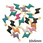 20pcs Stainless Steel Enamel Charms Mixed Moon Star Cross Fish Animal Charm Pendant DIY for Necklace Bracelet Jewelry Making