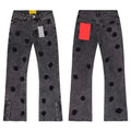 Y2k Baggy Denim Embroidered Jeans Hiphop Rock Revivals Jeans Street Style Sand Wash Distressed Streetwear Clothing Jeans for Men