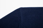 Men's 100% Mink Cashmere Large Size Sweaters Autumn Winter Solid POLO-neck Casual Knit Pullovers Long Sleeve Warm Jumper to