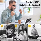 Military Quality Case for iPhone 11 13 14 15 16 Pro Max Magnetic Rotated Ring Kickstand Heavy Duty Drop Protection Wallet Cover