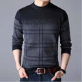 Autumn Winter KPOP Fashion Harajuku Sweater Man All Match Thick Knitting Tops Men Loose Casual Long Sleeve Pullover Y2K T-shirts