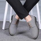 Summer Mens Dress Shoes Suede Man Oxford Shoes Large Sizes Flats Classic Men Sneakers Comfortable 2025 New Zapatillas De Deporte