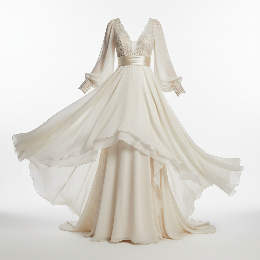 Modern Elegant Ladies Gown